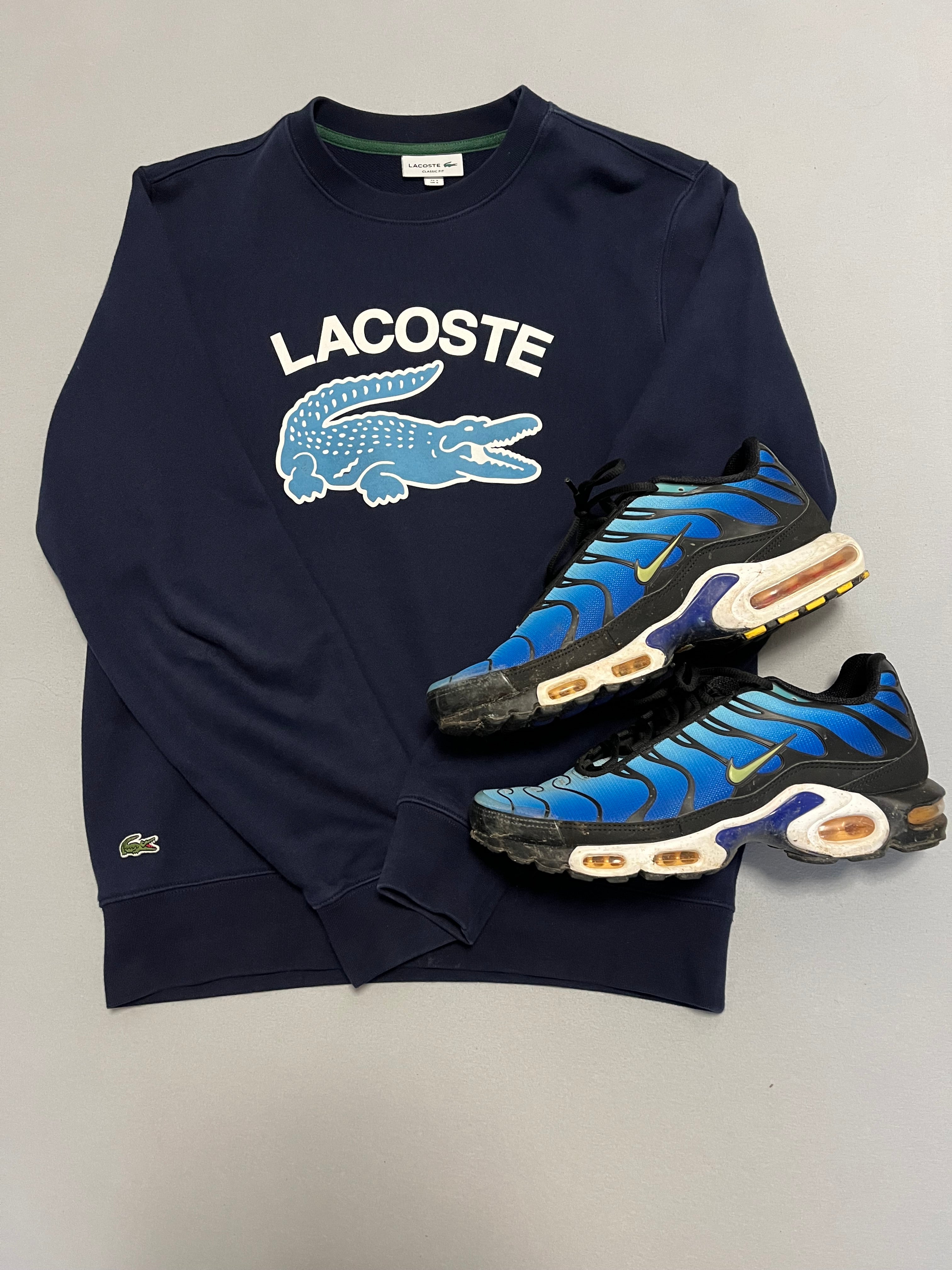 Lacoste Pullover Blau