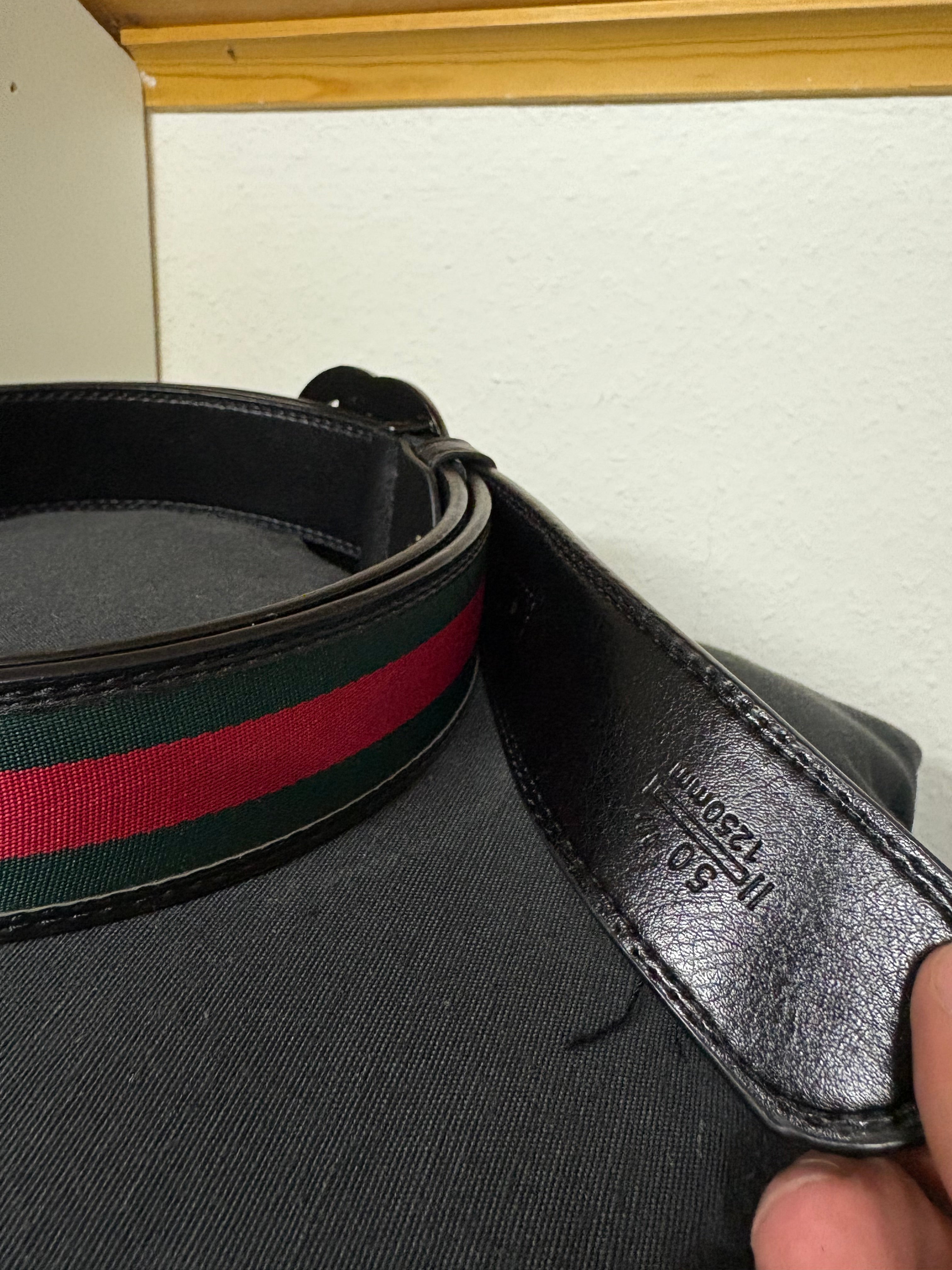 Gucci GG Belt Classic Red Green