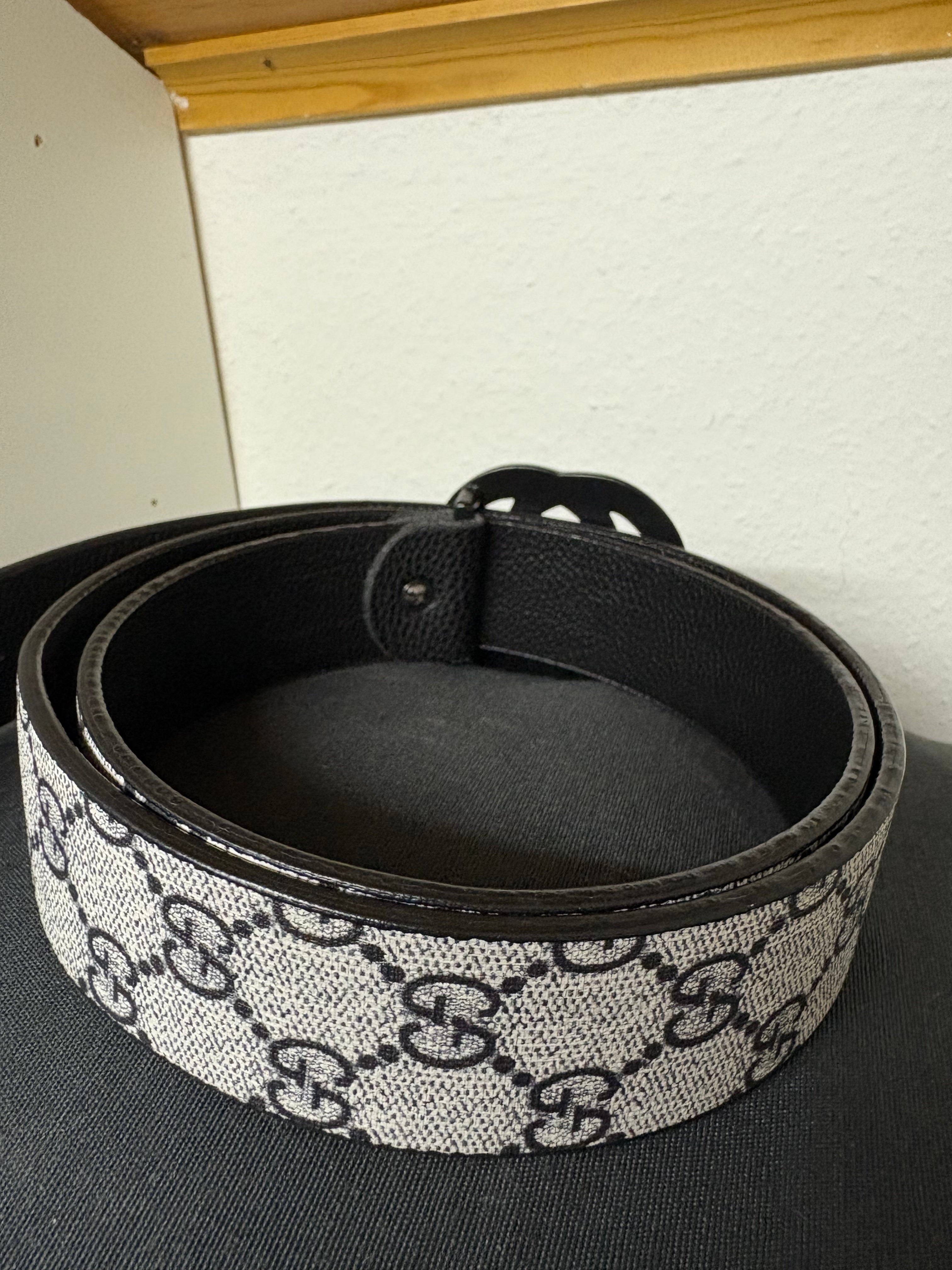 Gucci GG Belt Snow White