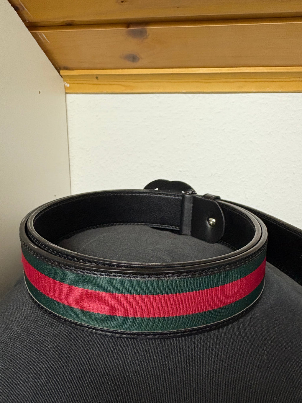 Gucci GG Belt Classic Red Green