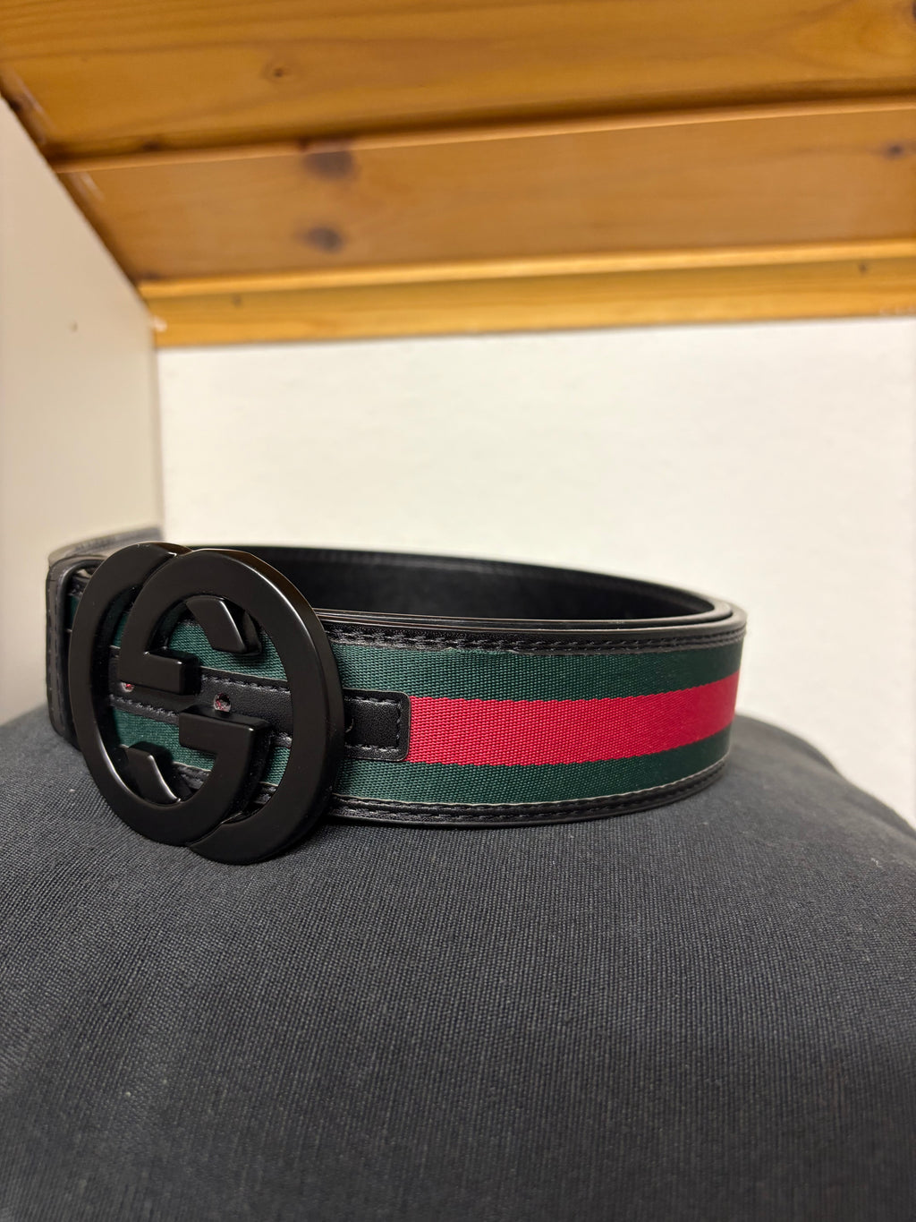 Gucci GG Belt Classic Red Green